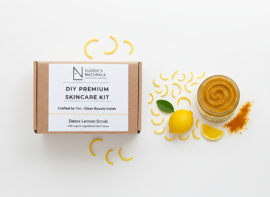 Detox Lemon Scrub DIY Kit