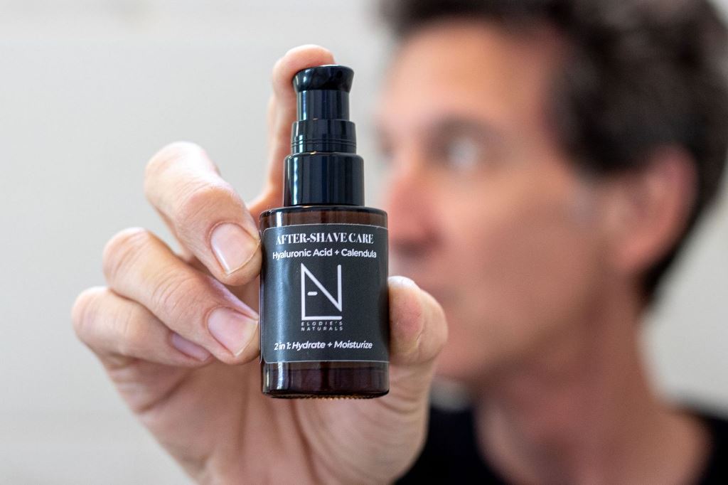 Aftershave moisturizer 2in1 Elodie's Naturals French Pure Skincare