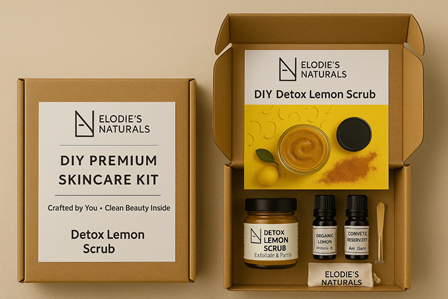 Detox Lemon Scrub DIY Kit