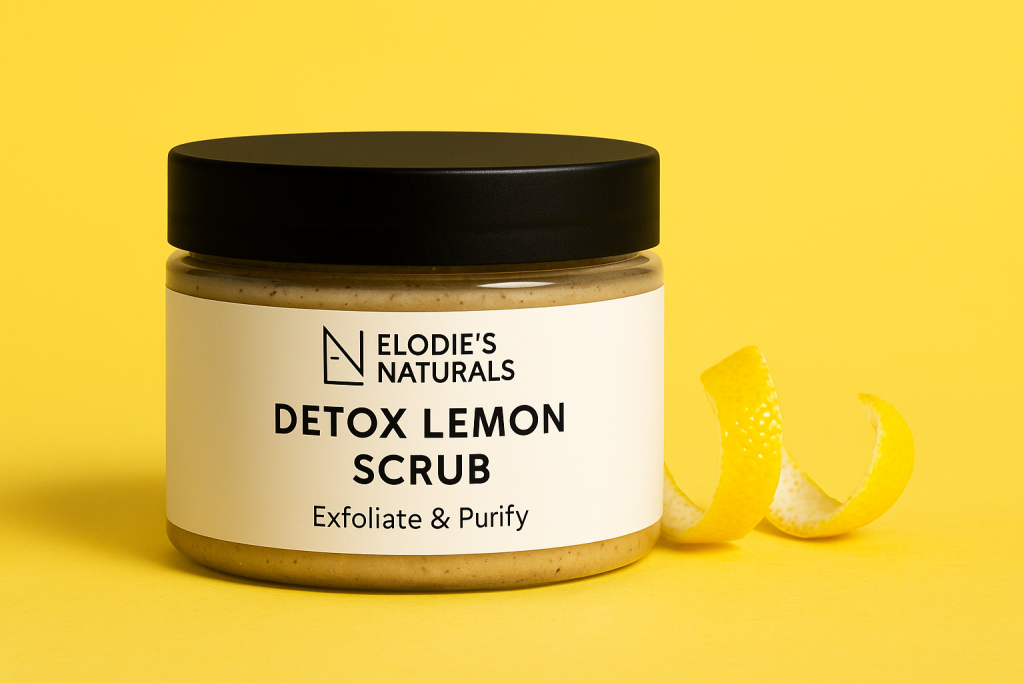 Detox Lemon Scrub DIY Kit