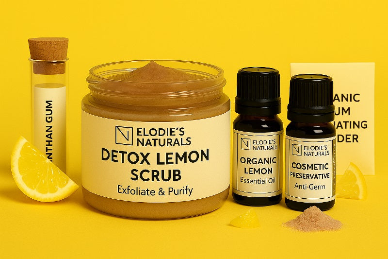 Detox Lemon Scrub DIY Kit