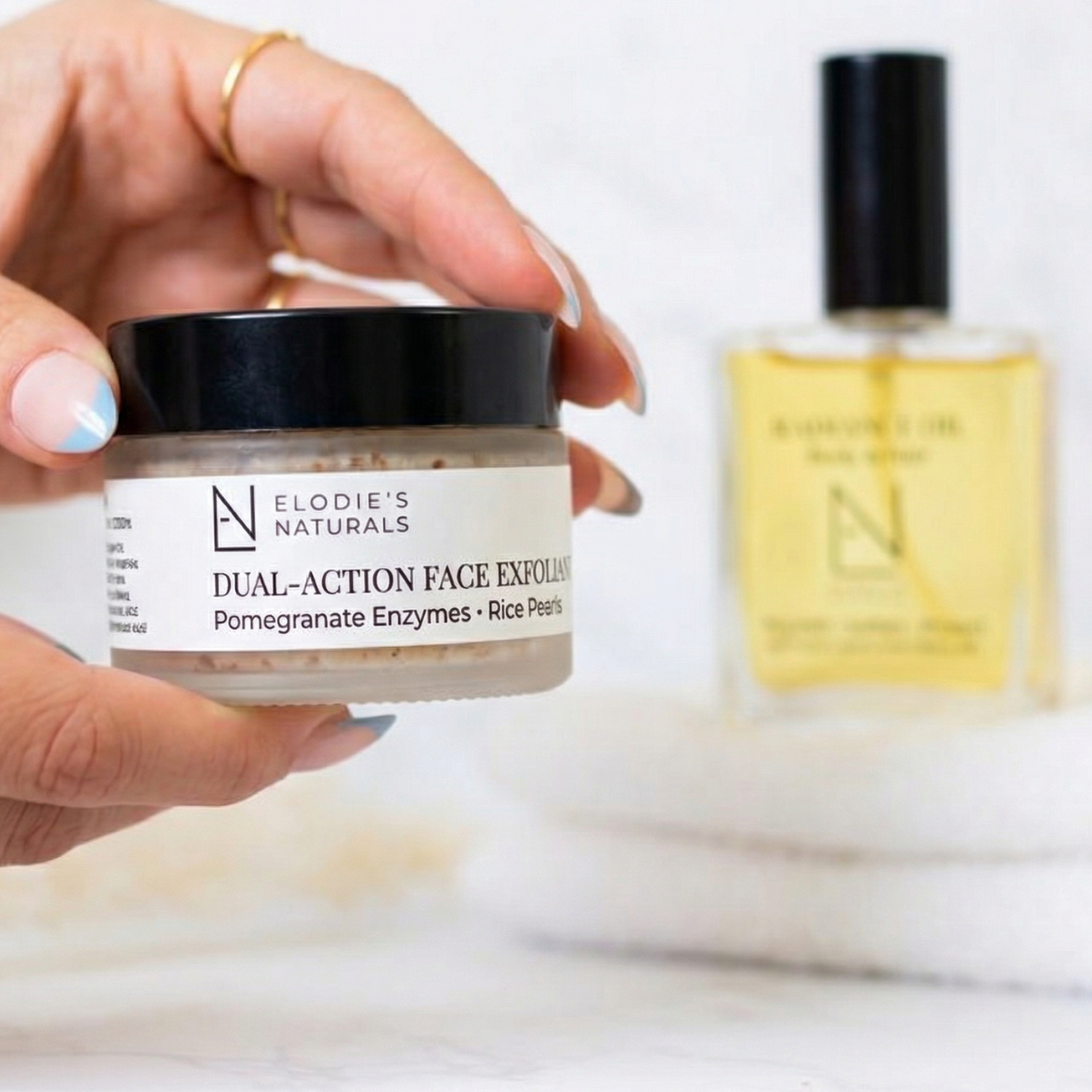 Dual-action Face Exfoliator with Fruit Enzymes