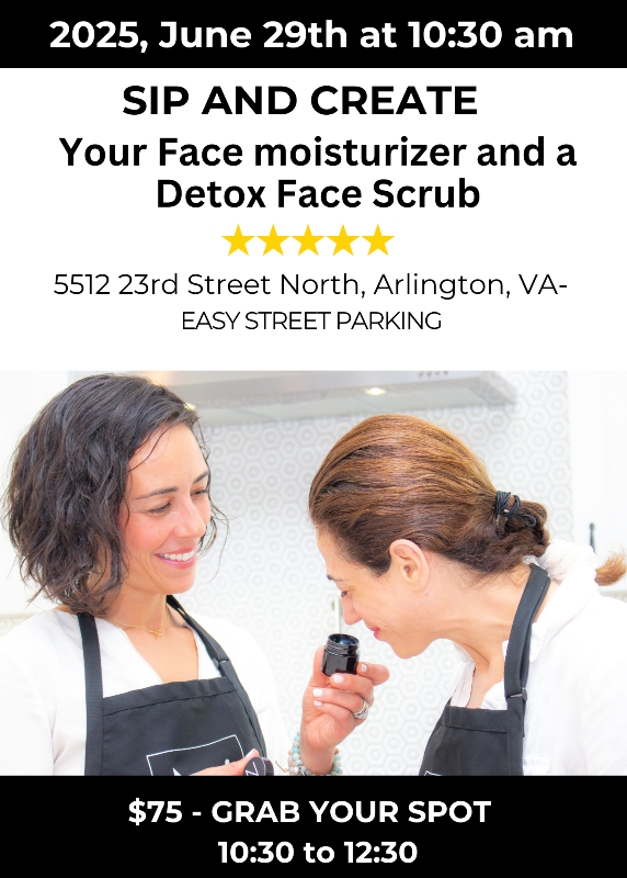 Create a Face Moisturizer + Detox Lemon Scrub