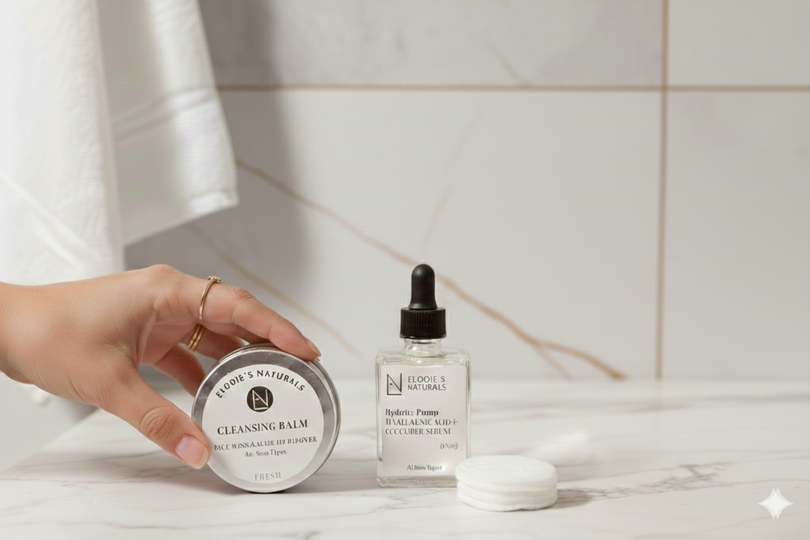 SOS Dry Skin : Gentle Cleanser + Hyaluronic Acid Serum