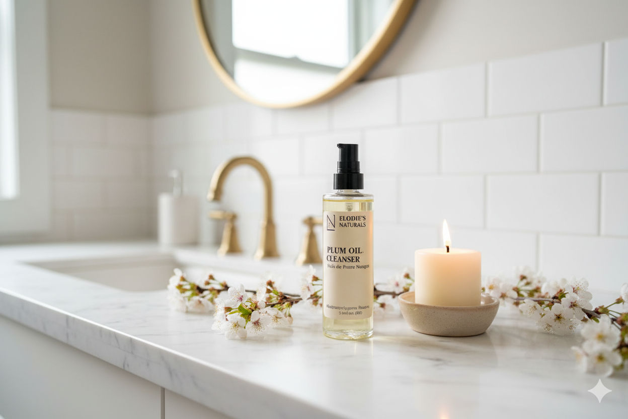 Plum Oil Cleanser, Oil-to-Milk face wash