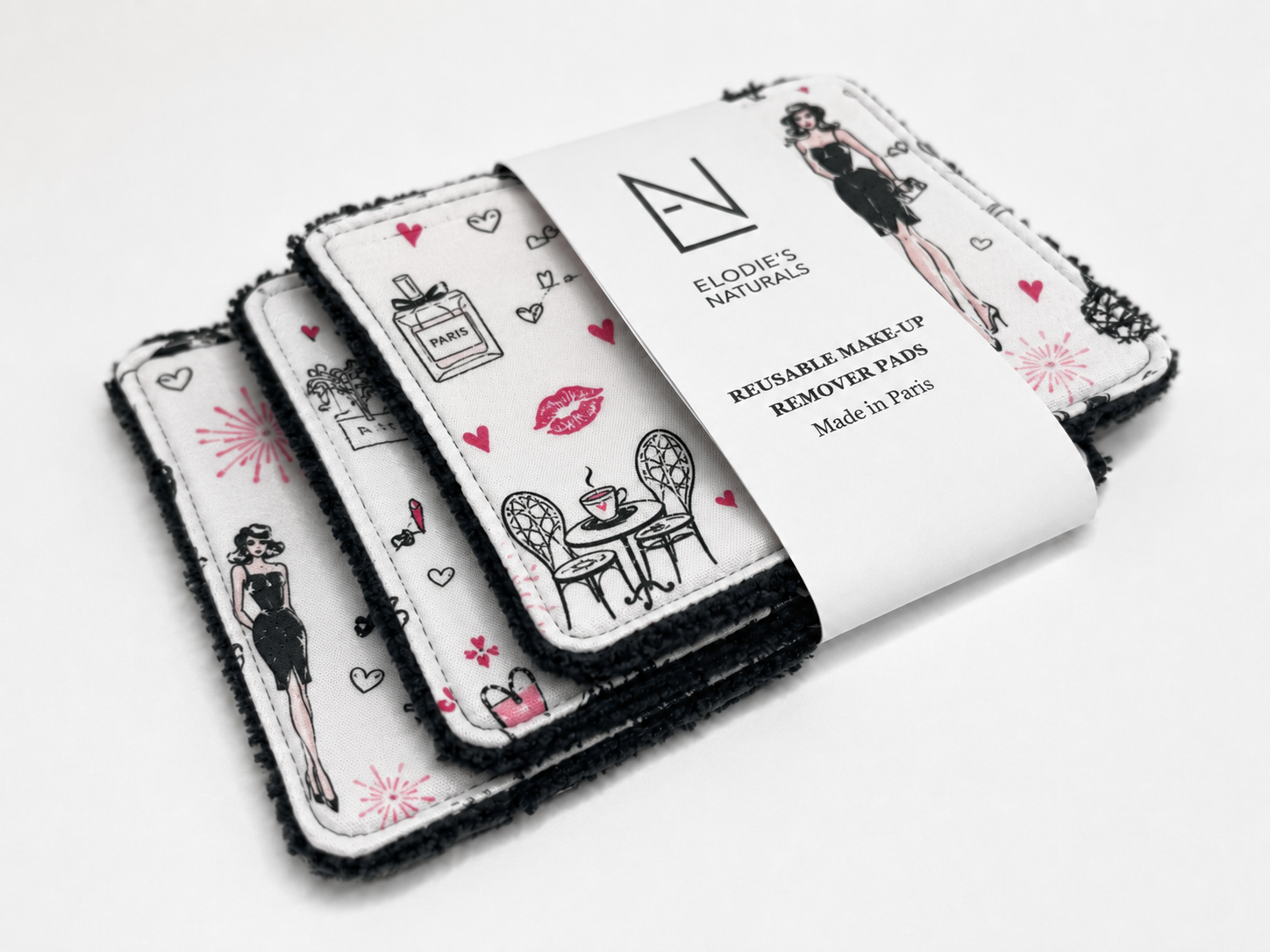 Reusable makeup remover pads