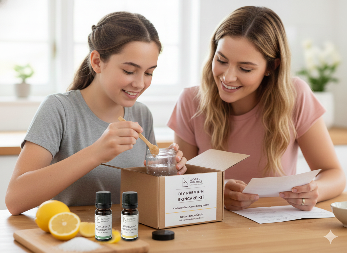 Online workshop + DIY Lemon Scrub Kit for 1 person  - Select a Date