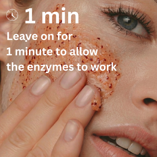 Dual-action Face Exfoliator with Fruit Enzymes
